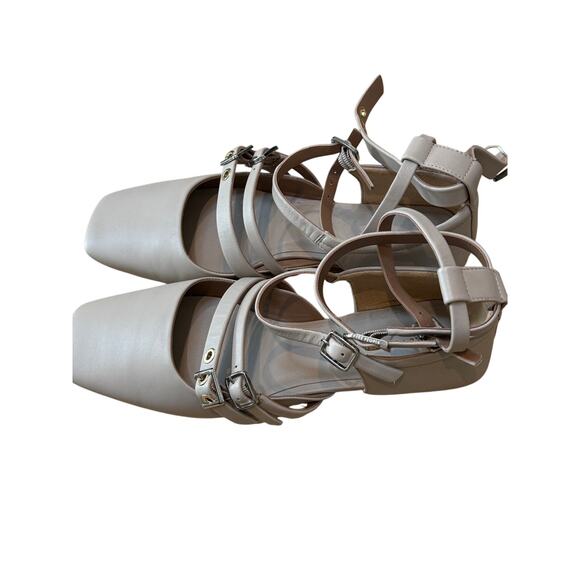 NWOT Free People Free People Hart Flat Beige Size 9.5 US - Picture 7 of 9